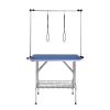 VEVOR Pet Grooming Table Two Arms with Clamp, 36''x24'' Dog Grooming Station, Foldable Pets Grooming Stand for Medium and Small Dogs