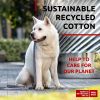 Recycled Cotton Dog Leash 1in x 6 Ft  Eco Friendly Collar for Small Medium & Large Dogs Reflective Dog Leash Strong Leashes for Large Breed Dogs Puppy